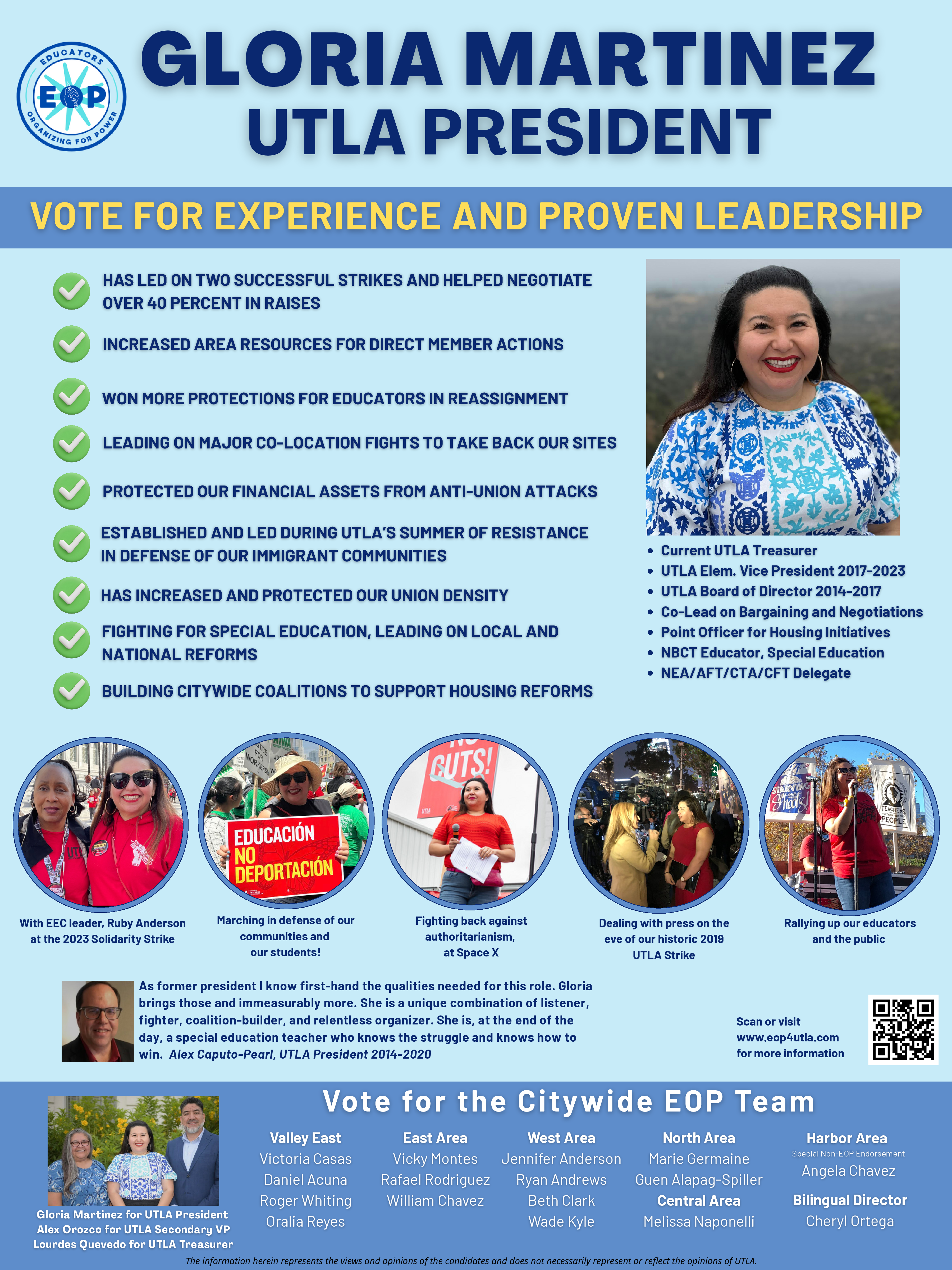 Gloria for President 1 of 1